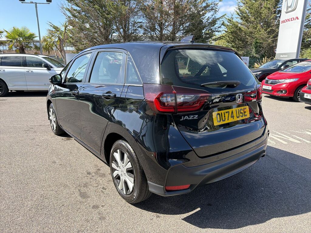 Honda Jazz 1.5 H I-mmd Elegance Hatchback Hybrid E Black #3