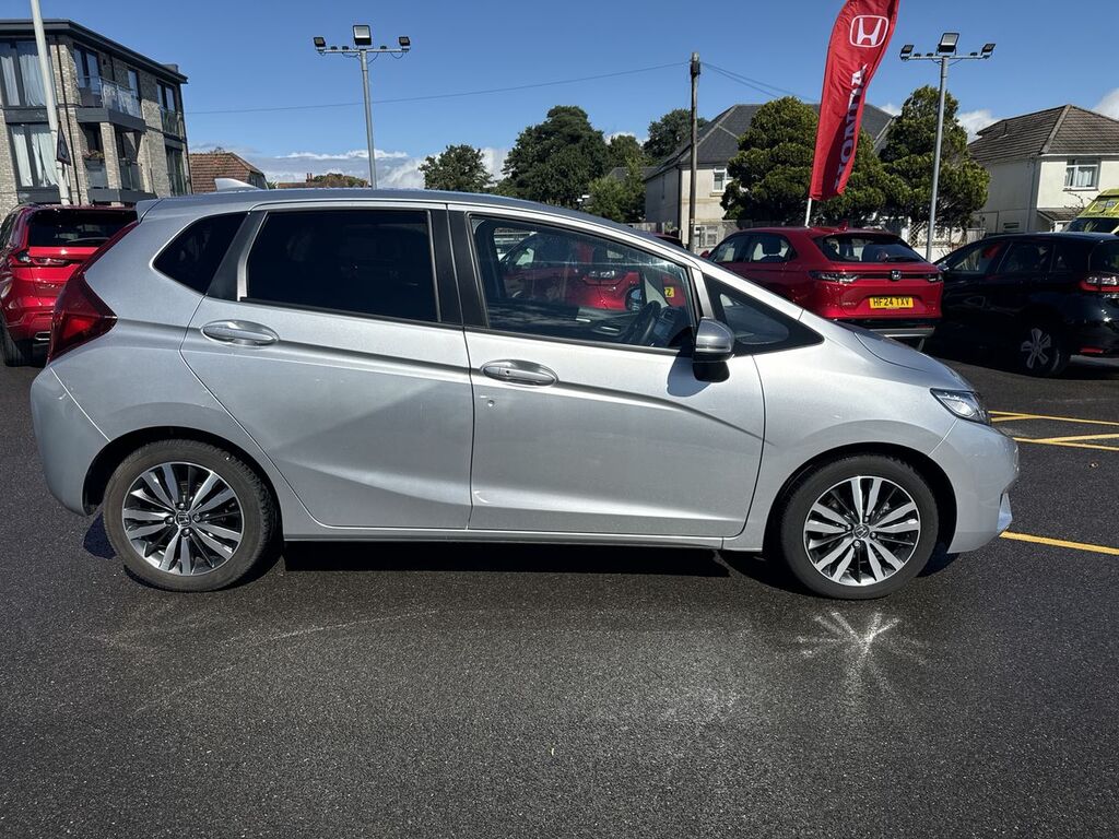 Honda Jazz 1.3 I-vtec Ex Hatchback Cvt Euro 6 Ss Silver #5