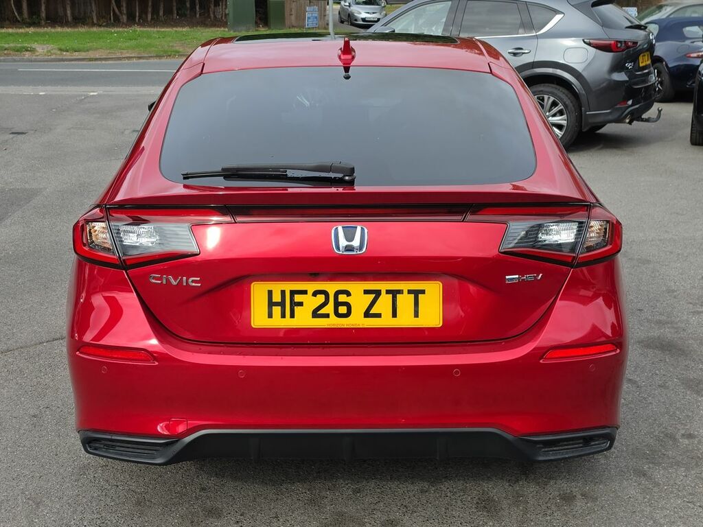 Honda Civic Civic 2.0 Ehev Sport Cvt Hatchback White #9