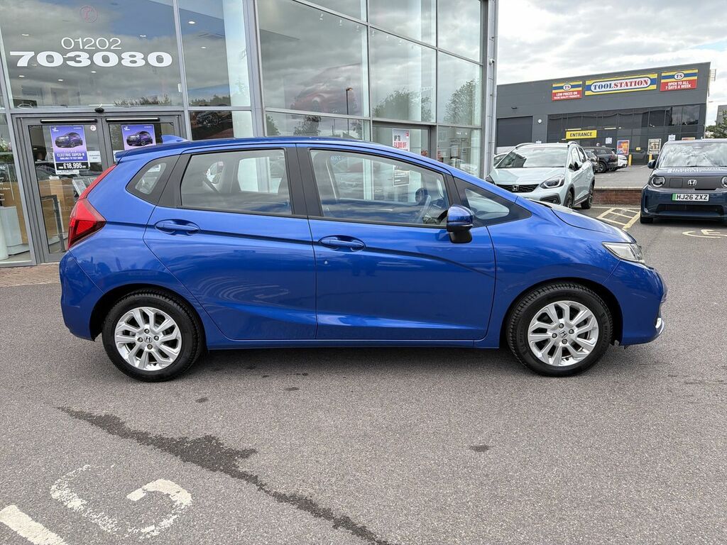 Honda Jazz 1.3 I-vtec Se Hatchback Cvt Euro 6 Ss Blue #5