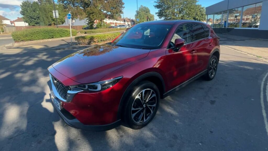 Mazda CX-5 2.0 E-skyactiv G Mhev Exclusive-line Suv Petro AY23LZA White #4