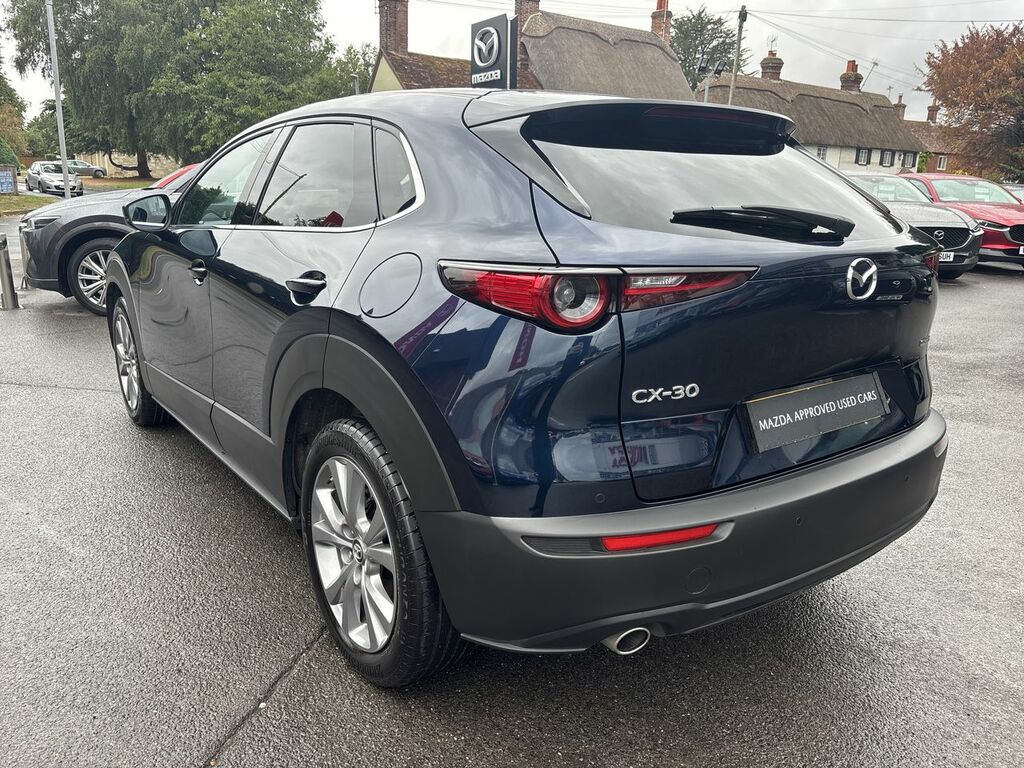 Mazda CX-30 2.5 E-skyactiv G Mhev Exclusive-line Suv Petro Blue #5