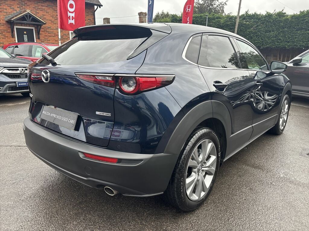 Mazda CX-30 2.5 E-skyactiv G Mhev Exclusive-line Suv Petro Blue #3