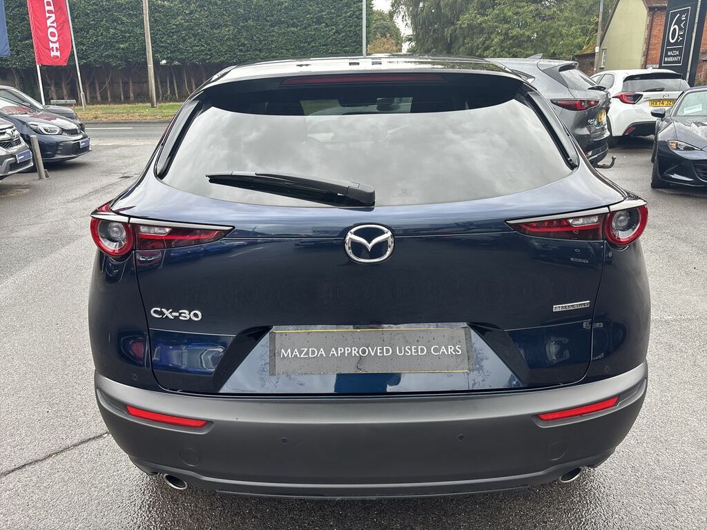 Mazda CX-30 2.5 E-skyactiv G Mhev Exclusive-line Suv Petro Blue #4