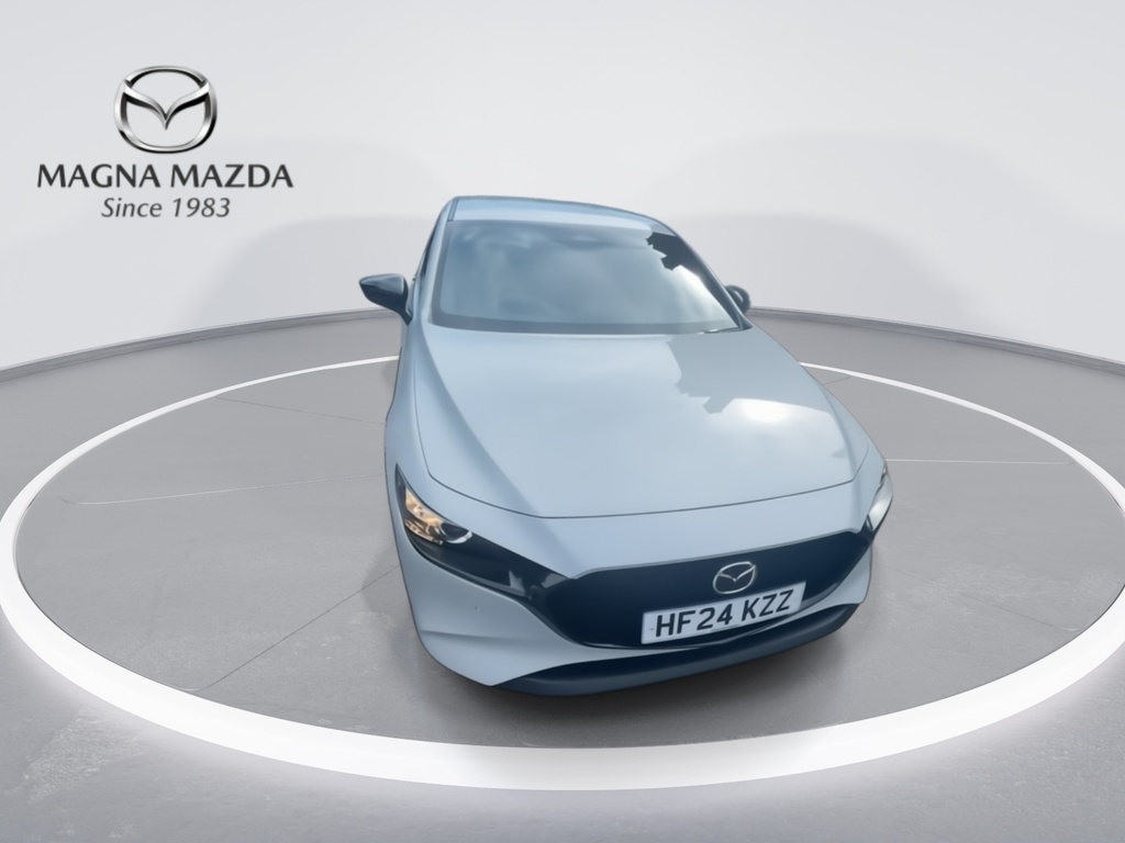 Mazda 3 2.0 E-skyactiv-g Mhev Homura Hatchback Silver #3