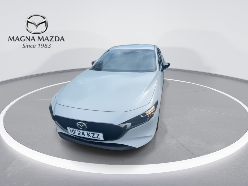 Mazda 3 2.0 E-skyactiv-g Mhev Homura Hatchback Silver #4