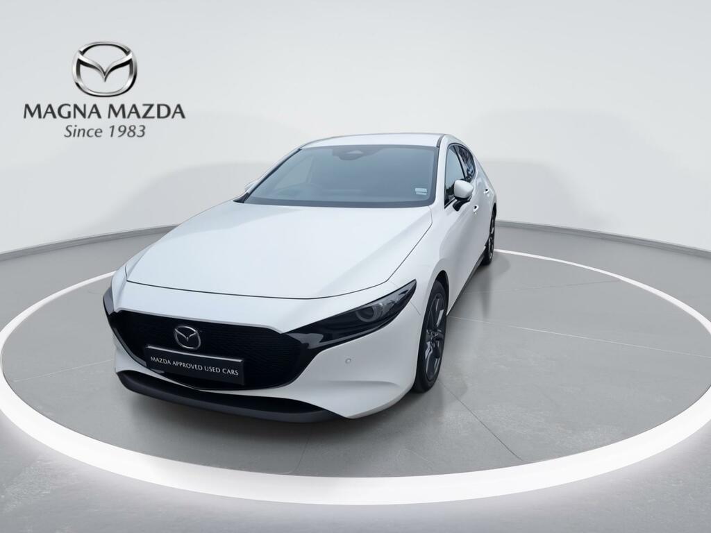 Mazda 3 2.5 E-skyactiv-g Mhev Exclusive-line Hatchback White #4