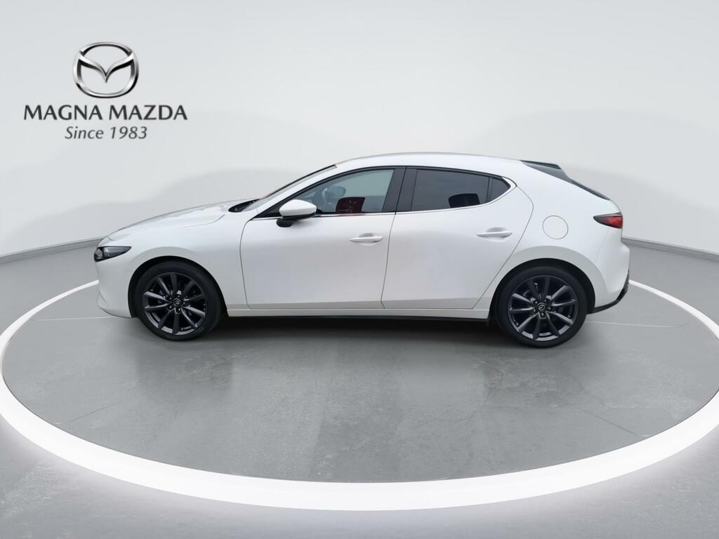 Mazda 3 2.5 E-skyactiv-g Mhev Exclusive-line Hatchback White #6
