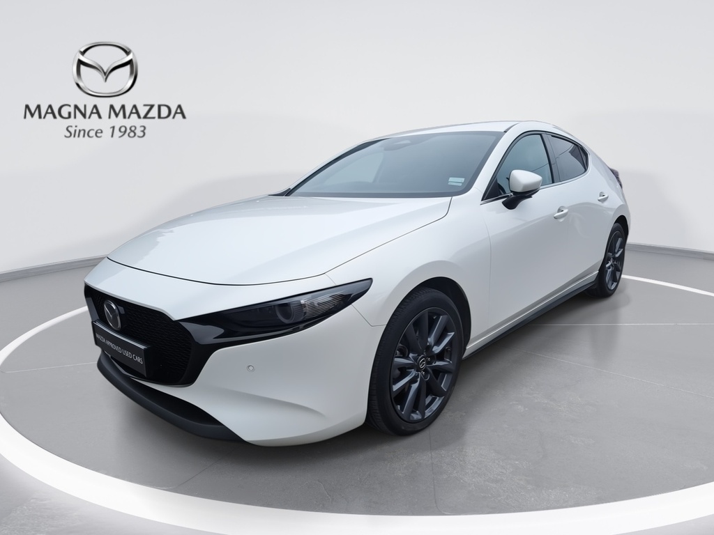Mazda 3 2.5 E-skyactiv-g Mhev Exclusive-line Hatchback White