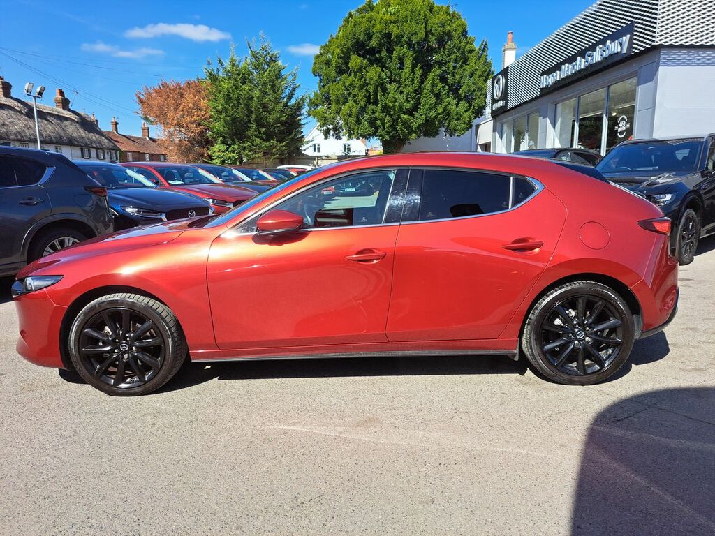 Mazda 3 2.0 E-skyactiv-x Mhev Exclusive-line Hatchback Red #6