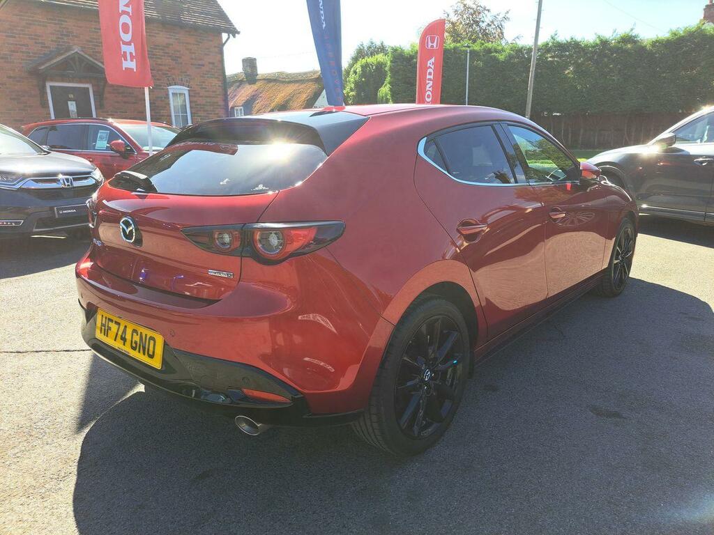 Mazda 3 2.0 E-skyactiv-x Mhev Exclusive-line Hatchback Red #3