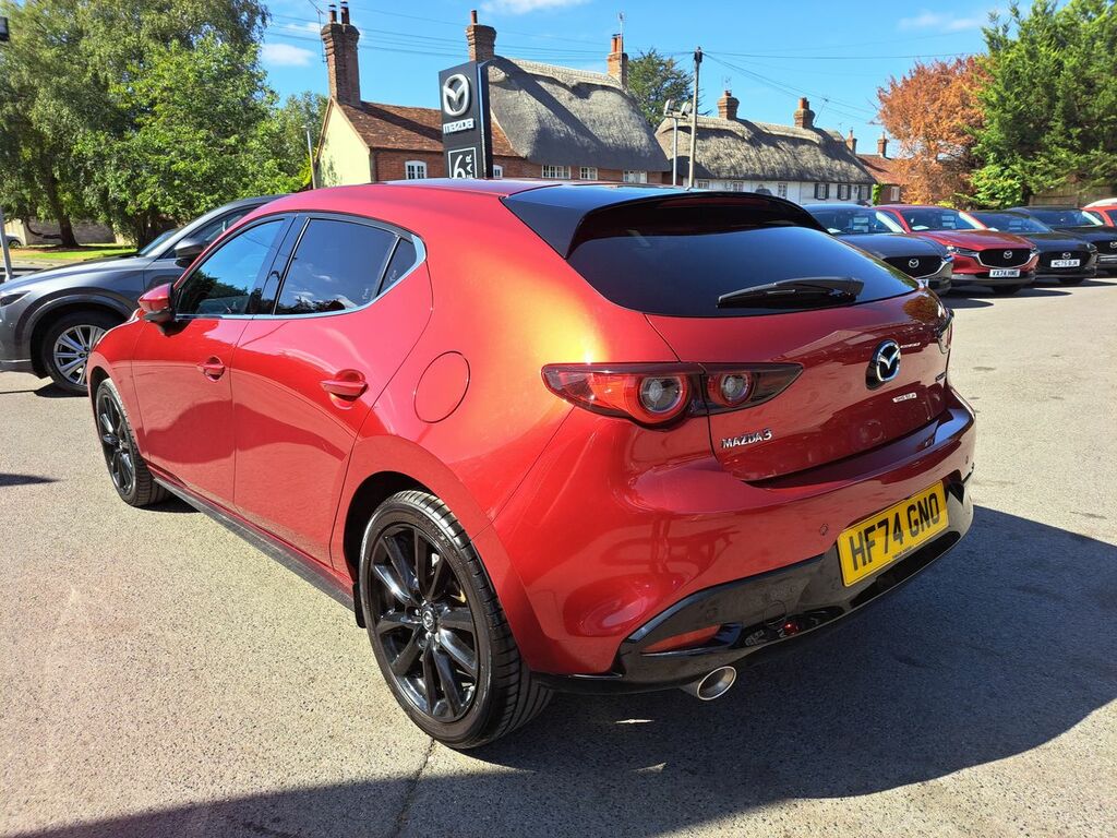 Mazda 3 2.0 E-skyactiv-x Mhev Exclusive-line Hatchback Red #5