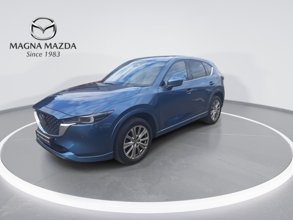 Mazda CX-5 2.5 E-skyactiv G Mhev Takumi Suv 4 Blue #4