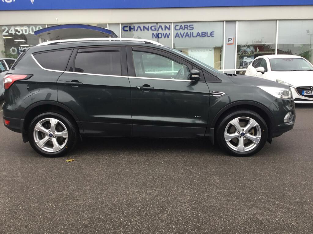 Ford Kuga 2.0 Tdci Titanium X Suv Powershift Awd EO68VJF Green #2