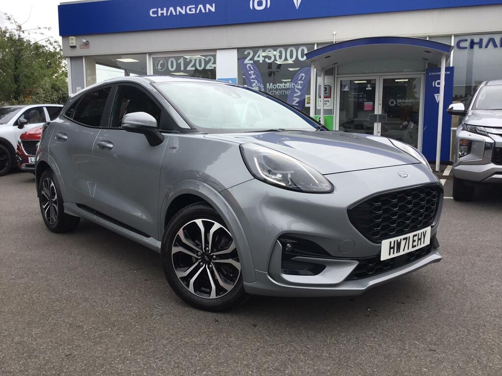 Ford Puma 1.0T Ecoboost Mhev St-line Suv E Silver