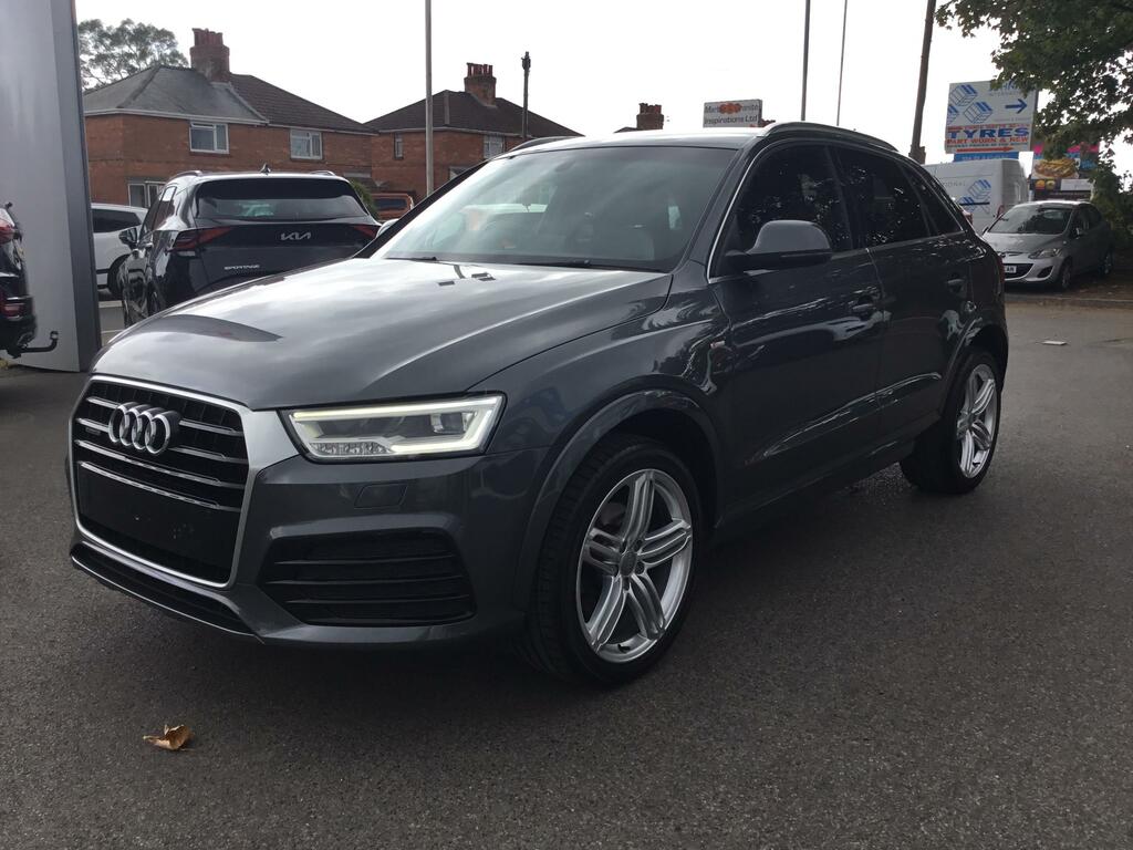 Audi Q3 2.0 Tdi S Line Plus Suv Quattro Grey #6