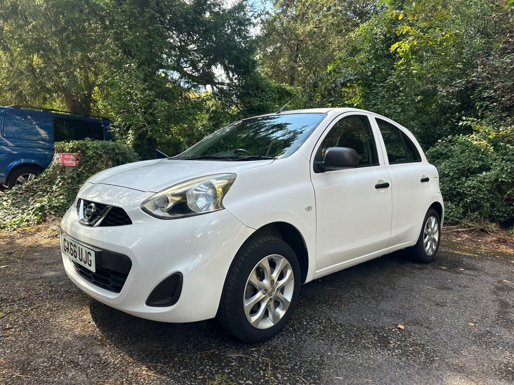 Nissan Micra 1.2 Vibe Euro 6 White #2