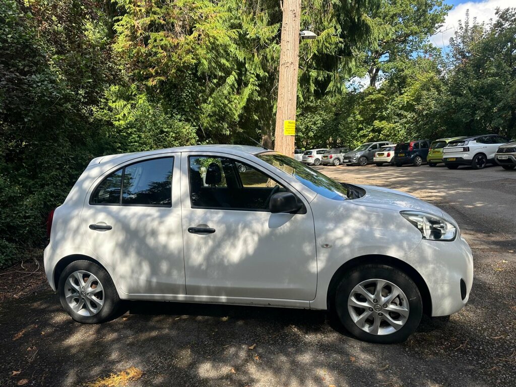 Nissan Micra 1.2 Vibe Euro 6 White #5