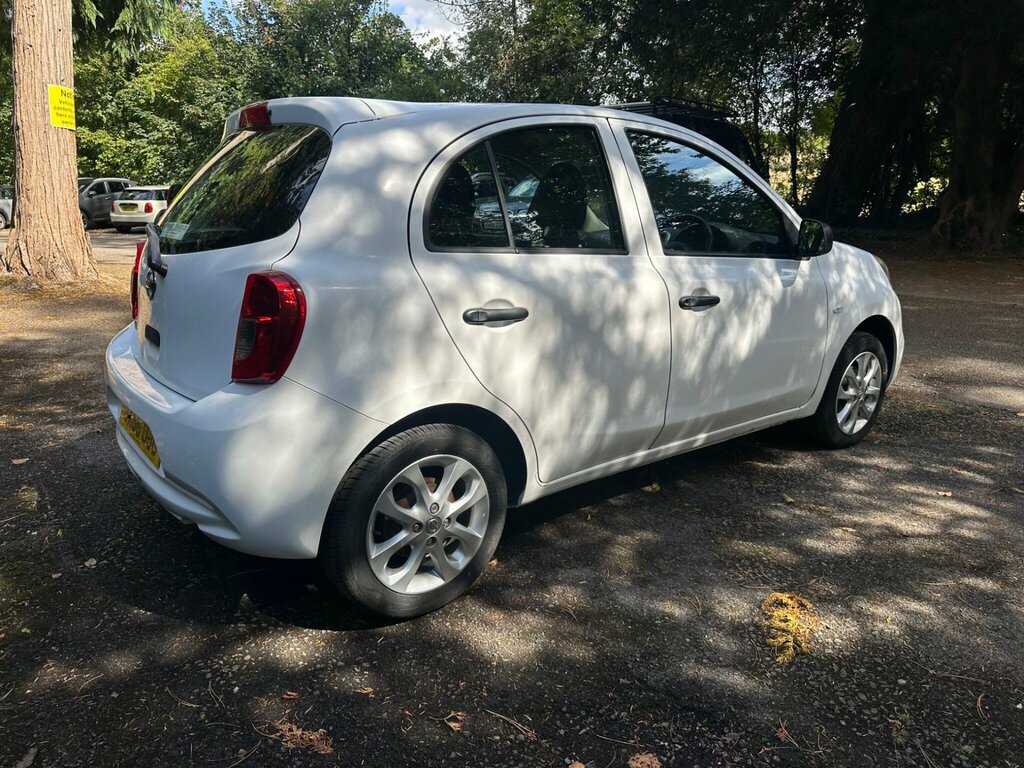 Nissan Micra 1.2 Vibe Euro 6 White #4