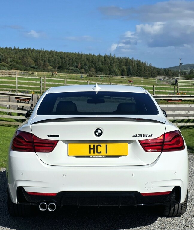 BMW 4 Series Gran Coupe Coupe 3.0 435D Xdrive M Sport Coupe 2018 White #6