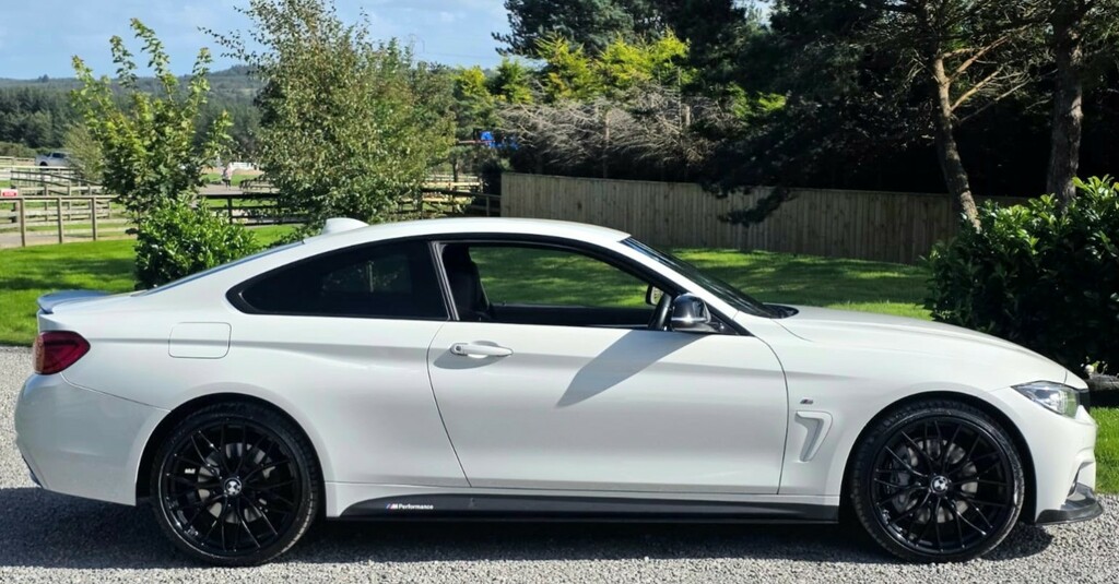 BMW 4 Series Gran Coupe Coupe 3.0 435D Xdrive M Sport Coupe 2018 White #5