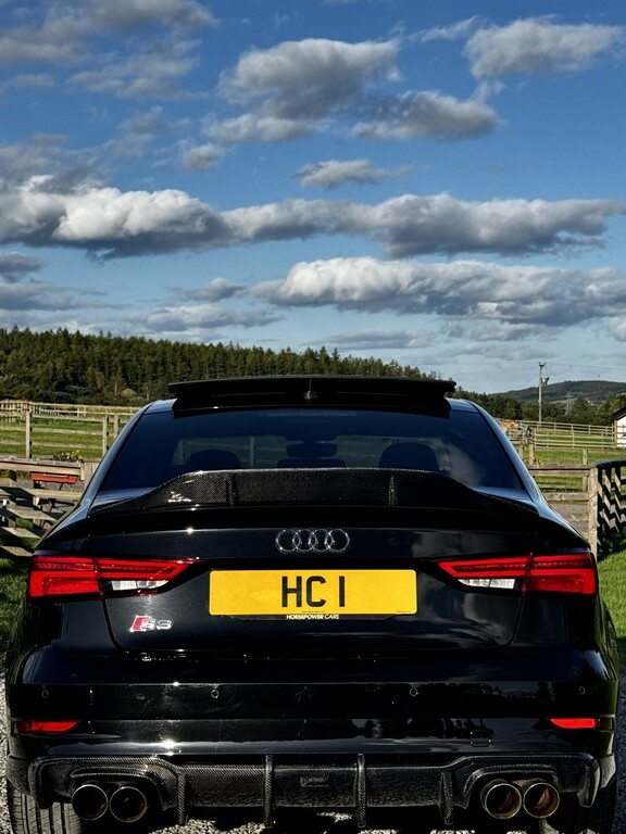 Audi S3 Saloon 2.0 Tfsi Black Edition 2019 KK19VWX Black #6