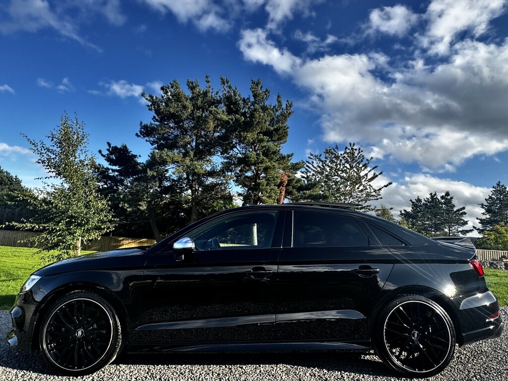 Audi S3 Saloon 2.0 Tfsi Black Edition 2019 KK19VWX Black #4
