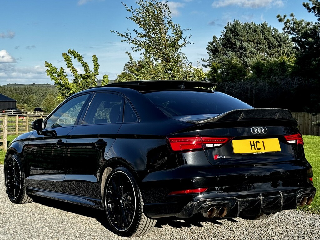 Audi S3 Saloon 2.0 Tfsi Black Edition 2019 KK19VWX Black #2