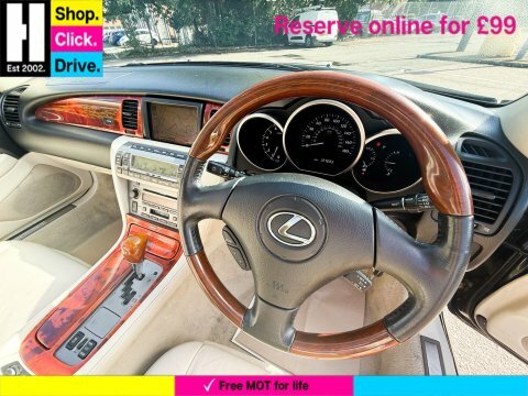 Lexus SC Convertible 4.3 430 200808 Black #40