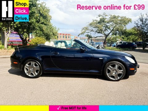 Lexus SC 4.3 430 Convertible Blue #4