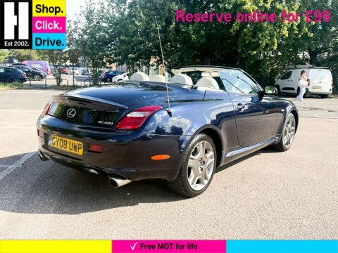Lexus SC 4.3 430 Convertible Blue #5