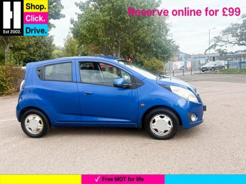 Chevrolet Spark 1.2I Ls Hatchback Blue #4