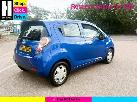 Chevrolet Spark 1.2I Ls Hatchback Blue #5