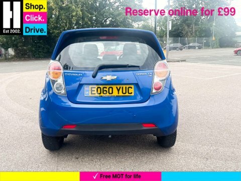 Chevrolet Spark 1.2I Ls Hatchback Blue #6