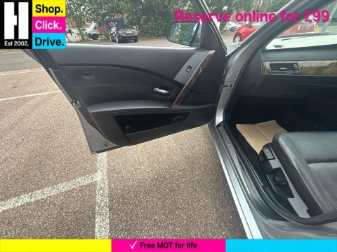 BMW 5 Series Se Silver #44