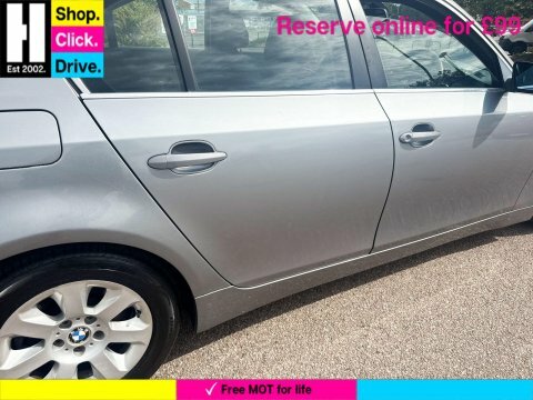 BMW 5 Series Se Silver #13