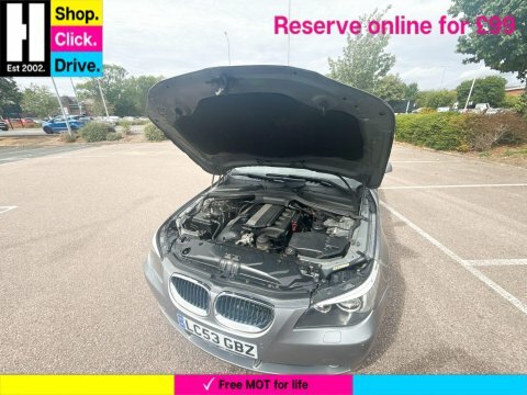 BMW 5 Series Se Silver #23
