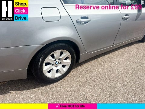 BMW 5 Series Se Silver #14
