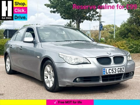 BMW 5 Series Se Silver #1