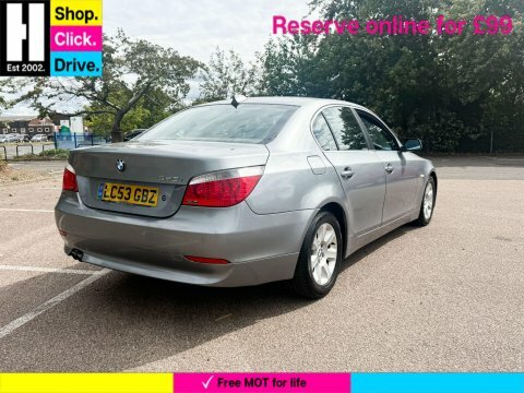 BMW 5 Series Se Silver #3