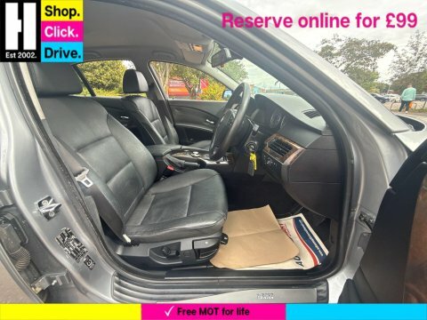 BMW 5 Series Se Silver #34