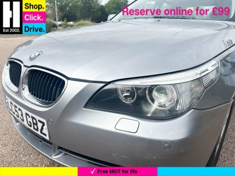 BMW 5 Series Se Silver #22