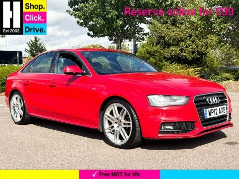 Audi A4 2.0 Tdi S Red