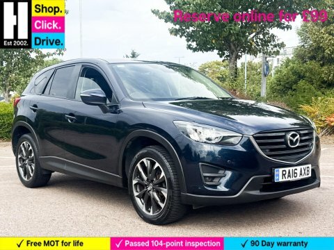 Mazda CX-5 2.0 Skyactiv-g Sport RA16AXB Blue
