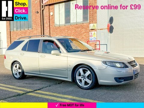 Saab 9-5 2.3 Hot Aero FP06YFU Silver