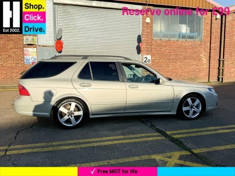 Saab 9-5 2.3 Hot Aero FP06YFU Silver #4