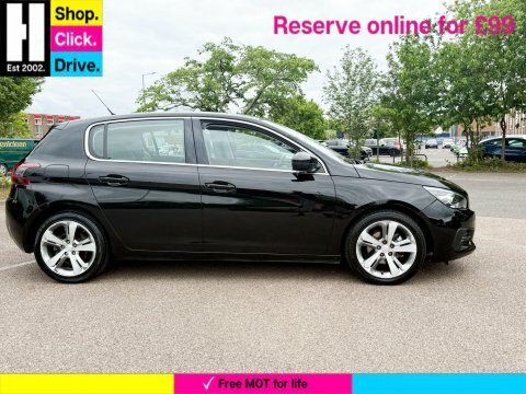 Peugeot 308 1.5 Bluehdi Allure Black #4