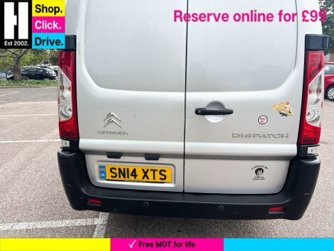 Citroen Dispatch 2.0 Hdi 1000 L1h1 Panel Van Swb Silver #16