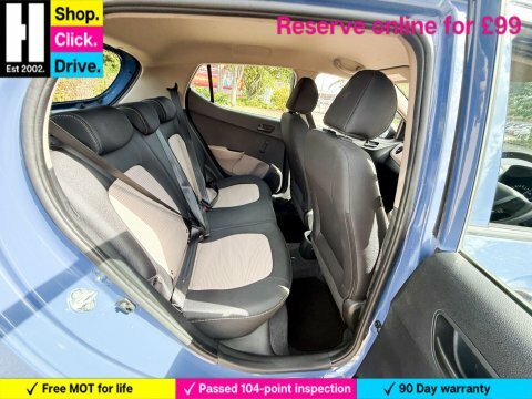 Hyundai I10 1.0 S Hatchback Blue #3