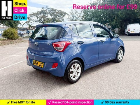 Hyundai I10 1.0 S Hatchback Blue #5